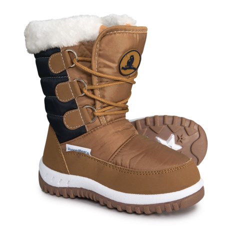 Rugged Bear Lined Snow Boots (For Toddler Boys)