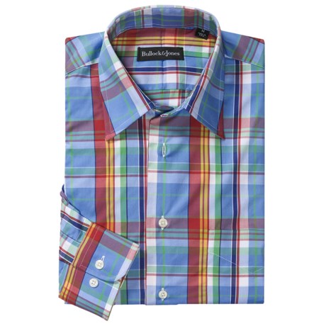 Bullock & Jones Birmingham Plaid Sport Shirt - Long Sleeve (For Men)