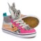FEIYUE Delta Mid Zebra Sneakers (For Infant and Toddler Girls)