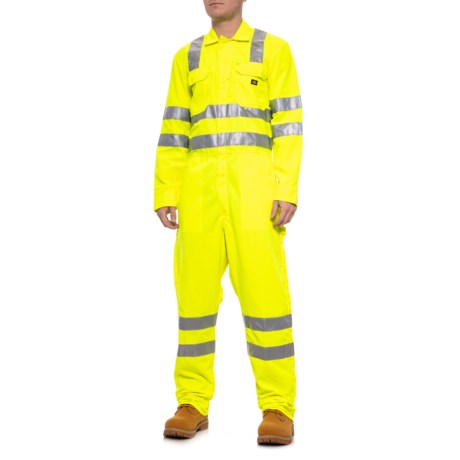 Dickies Enhanced Visibility Reflective Coveralls - Long Sleeve (For Men)