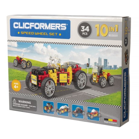 Clicformers Speed Wheel Set - 34 Pieces