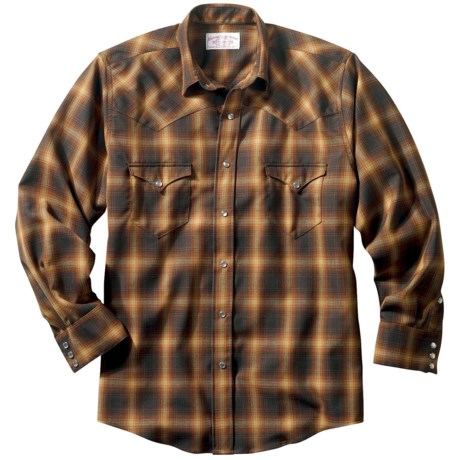 Filson Diablo Western Shirt - Merino Wool, Long Sleeve (For Men)