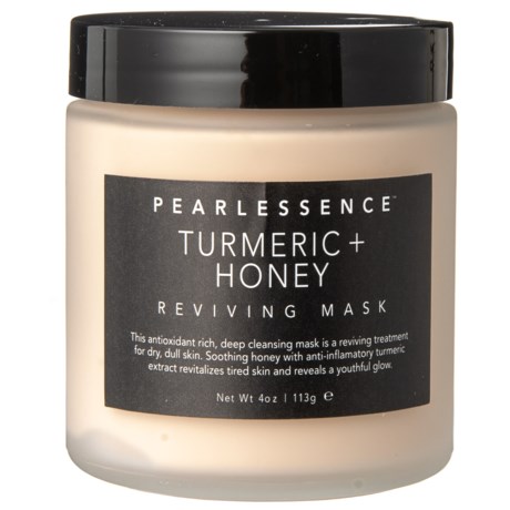 Pearl Essence Turmeric + Honey Clay Face Mask - 4 oz.