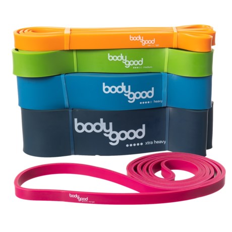 BodyGood Pull-Up Resistance Bands - Set of 5