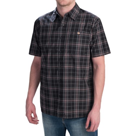 Dickies Plaid Square Bottom Shirt (For Men) 6193C - Save 66%