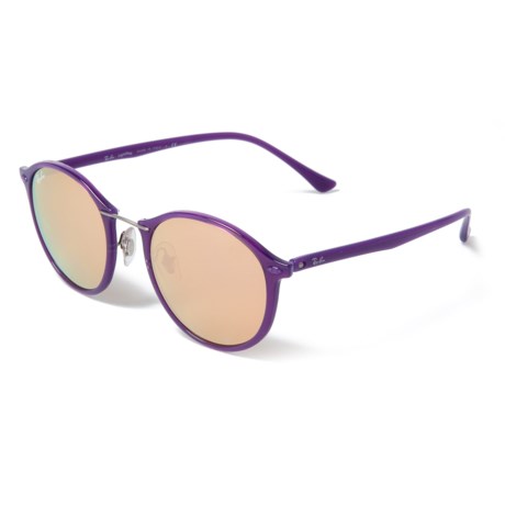 Ray-Ban Injected Mirror Sunglasses (For Men and Women)