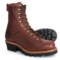 Chippewa 8” Paladin Logger Work Boots - Leather (For Men)