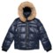 S13/NYC Faux-Fur Downhill Down Jacket - Insulated (For Big Boys)