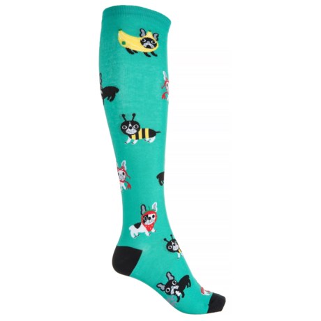 Sock It To Me Knee-High Funky Socks - Over the Calf (For Women)