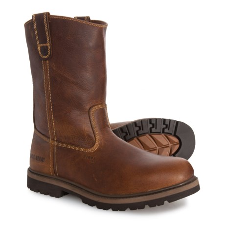 Carolina Shoe Unlined Ranch Wellington Work Boots - Steel Safety Toe (For Men)