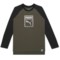 Puma Forest Night Heritage Raglan T-Shirt - Long Sleeve (For Big Boys)