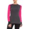 Hottotties Climasense Graphic Base Layer Top - Crew Neck, Long Sleeve (For Women)