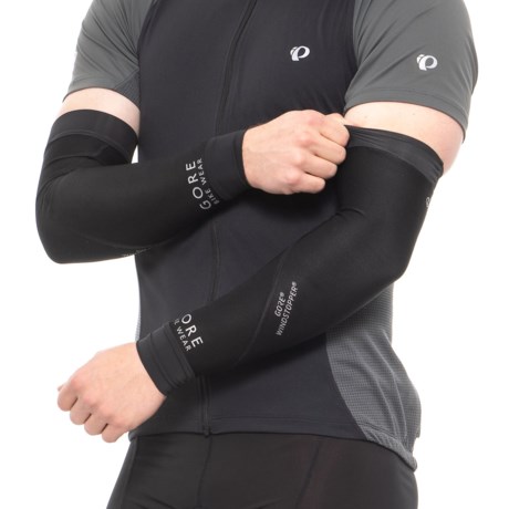 DNU Gore Bike Wear Universal Windstopper® Arm Warmers (For Men and Women)
