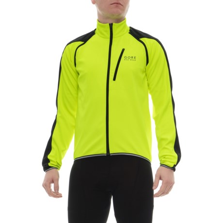 DNU Gore Bike Wear Phantom Plus Windstopper® Cycling Jacket - Zip-Off Sleeves (For Men)