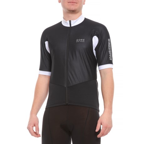 DNU Gore Bike Wear Oxygen Windstopper® Cycling Jersey - Short Sleeve (For Men)
