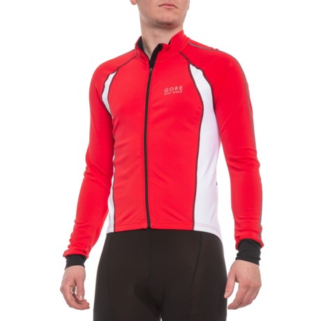 DNU Gore Bike Wear Oxygen Thermo Cycling Jersey - Long Sleeve, Full-Zip (For Men)