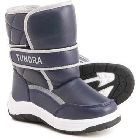 Tundra Snow Kids Winter Boots - Fleece Lined (For Toddler Boys)
