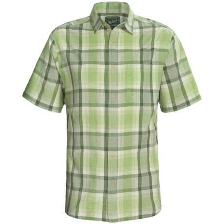 Woolrich Red Creek Plaid Shirt - Short Sleeve (For Men)