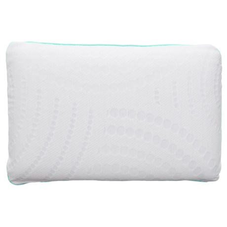 Wellness by SensorPEDIC Green Fresh Eucalyptus-Infused Memory-Foam Bed Pillow - Oversized
