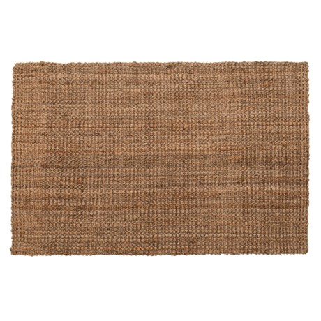 AM Home Textiles Natural Jute Scatter Accent Rug - 3x5’