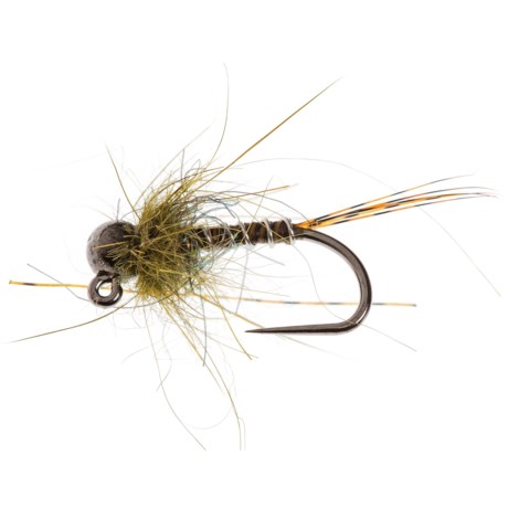 Montana Fly Company Strolis’ Quill Bodied Jig Nymph Fly - Dozen