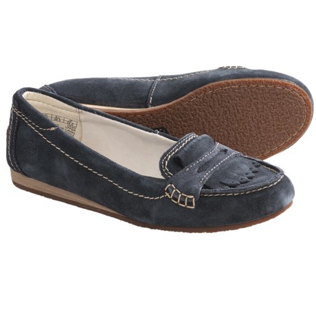 Timberland Earthkeepers Caska Kiltie Loafer Shoes - Suede (For Women)