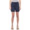 da-sh Navy Margarita Bermuda Shorts (For Women)