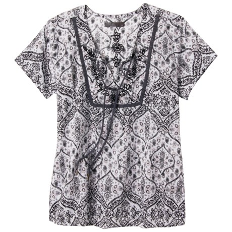 prAna Clara Shirt - Organic Cotton, Short Sleeve (For Women)