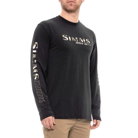 Simms Tech T-Shirt - UPF 50+, Long Sleeve (For Men)
