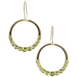 Millennium Creations 10K Gold Gemstone Earrings