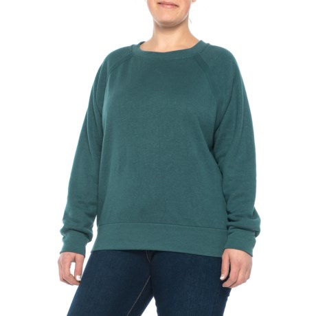 prAna Deep Balsam Heather Cozy Up Sweatshirt (For Plus Women)