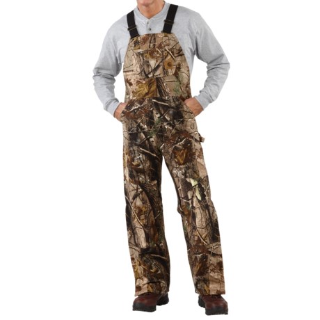 Carhartt AP Camo Bib Overalls - Insulated, Quilt-Lined (For Men)