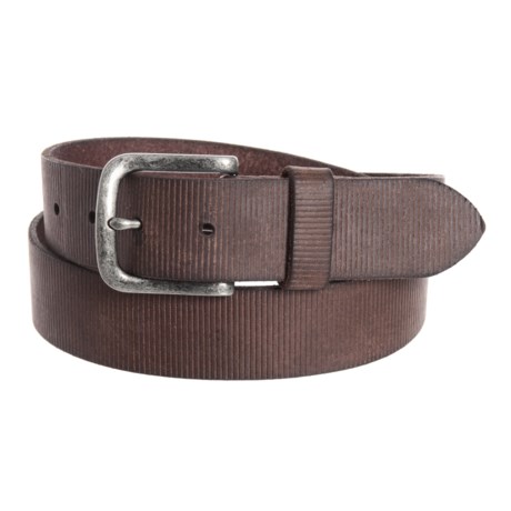 Frye 35mm Embossed Panel Belt - Leather (For Men)