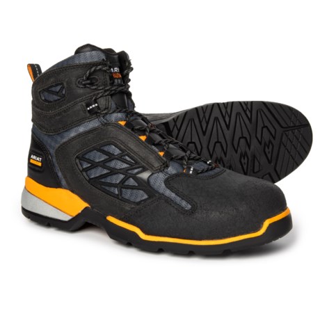 Ariat Rebar Flex Work Boots - Composite Safety Toe, 6” (For Men)