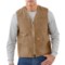 Carhartt Sandstone Rugged Vest - Sherpa Lined, Factory Seconds (For Big and Tall Men)