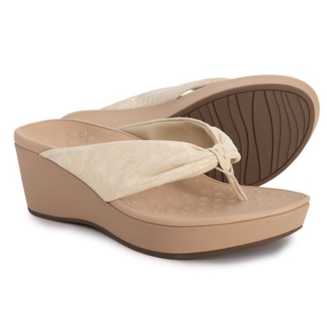 Vionic Arabella Wedge Thong Sandals (For Women)