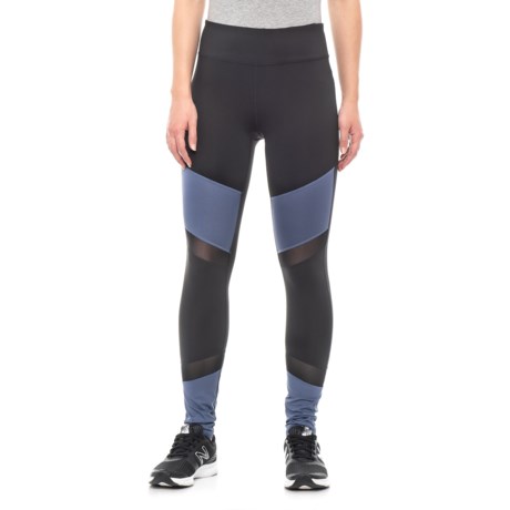 Gaiam Hayden Color-Block Shine Leggings (For Women)