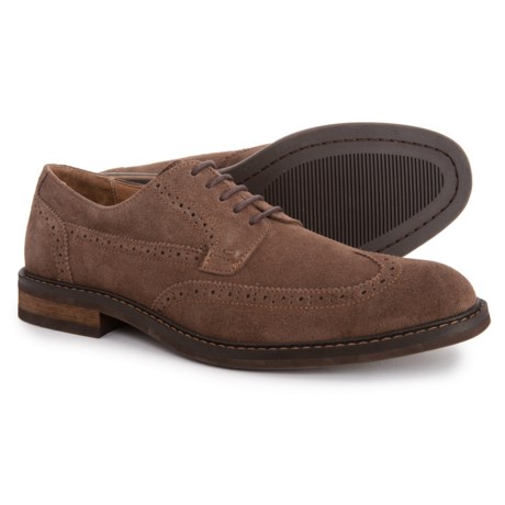 Vionic Orthaheel Bruno Oxford Shoes with Arch Support - Suede (For Men)