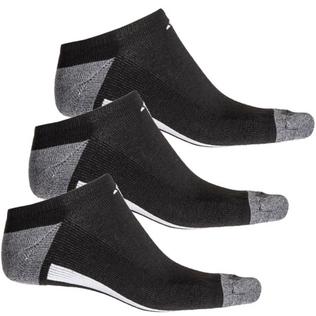 adidas Vertical 3-Stripe Socks - Below the Ankle, 3-Pack (For Men)