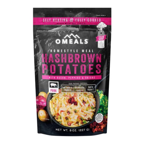 Omeals Hashbrown Potatoes Meal - Single Serving