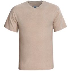 Majestic Micromodal® Lounge Shirt - V-Neck, Short Sleeve (For Men)