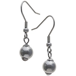 Aluma USA Stainless Steel Round Ball Earrings