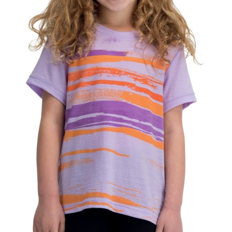 Icebreaker Tech Lite 150 Shoreline T-Shirt - UPF 30+, Merino Wool, Short Sleeve (For Kids)