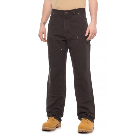Carhartt B136 Washed Duck Double-Front Work Dungarees - Factory Seconds (For Men)