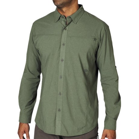 ExOfficio Dryfly Flex Shirt - UPF 30+, Button Front, Long Sleeve (For Men)