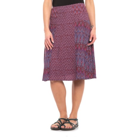 prAna Black Cherry Laurel Isadora Skirt (For Women)