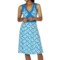 ExOfficio Go-To Crossback Diamond Print Dress - Sleeveless (For Women)