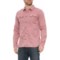 prAna Sunstar Red Cardston Shirt - Organic Cotton, Long Sleeve (For Men)