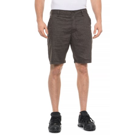 prAna Acacia Brown Furrow Shorts - Hemp Blend (For Men)
