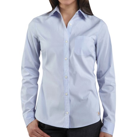 Carhartt Woven Shirt - Long Sleeve (For Women)
